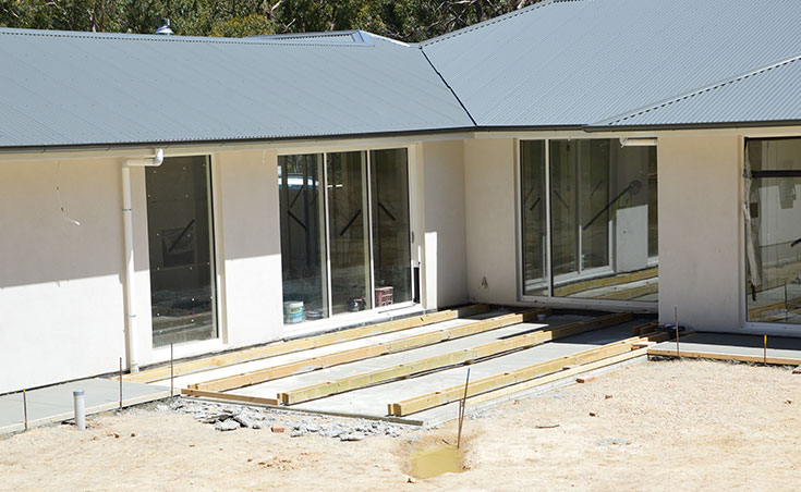 Timber Decking Area Before