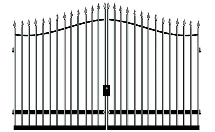 Spear Arched Gates