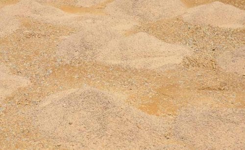 Spread out 50mm of Quarry Sand