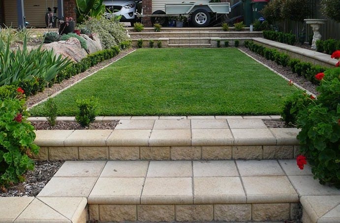 Low Maintenance Back Garden Landscape Design Greenwith