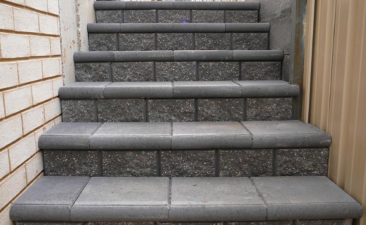 Pavers and steps