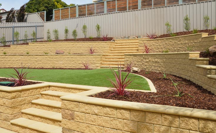 Concrete Block Retaining Walls Adelaide