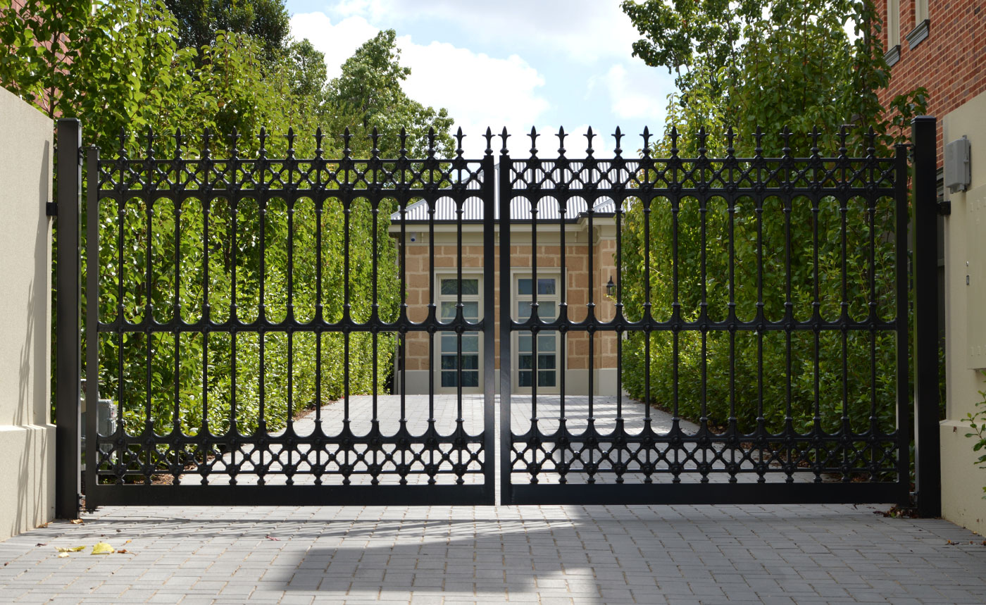 Wrought Iron Fencing Adelaide | Visual Landscape Gardening