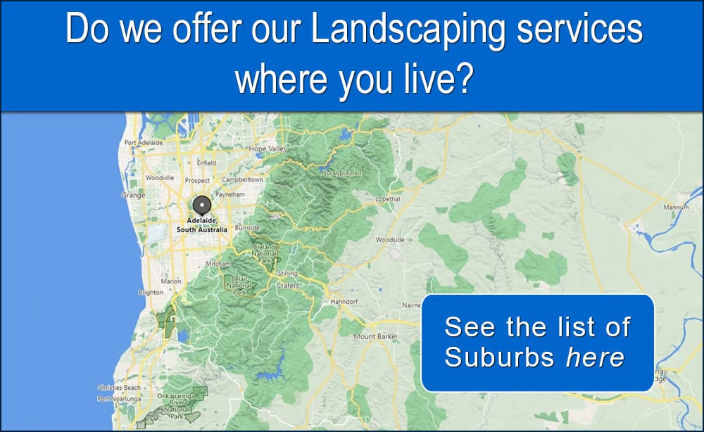Suburbs Covered for Landscaping Services | Visual Landscape Gardening
